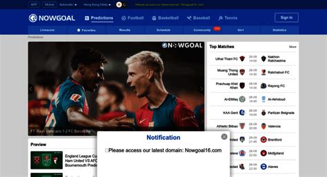 Nowgoal Livescore: Dapatkan Skor Sepak Bola Langsung Dan Statistik